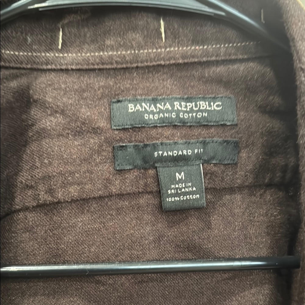 Banana Republic Brown Organic Cotton Jacket - Standard Fit